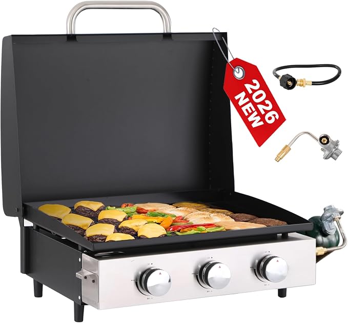 GREEN PARTY 22 inch Tabletop Griddle by GREENPARTY