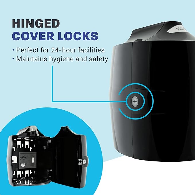 Zogics Wall Mounted Dispenser for Gym Wipes – No-Touch Sanitizing Wipes - Image 2