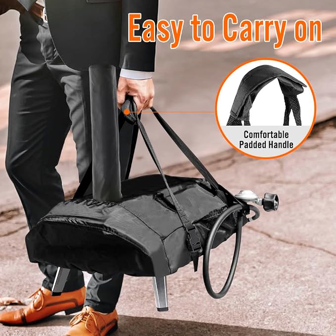 Carry Cover for Ooni Karu 12 inch Pizza Oven, iCOVER Heavy Duty Portable - Image 7
