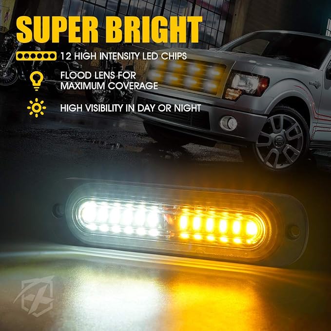 Xprite LED Surface Mount Strobe Lights Kit - Image 3