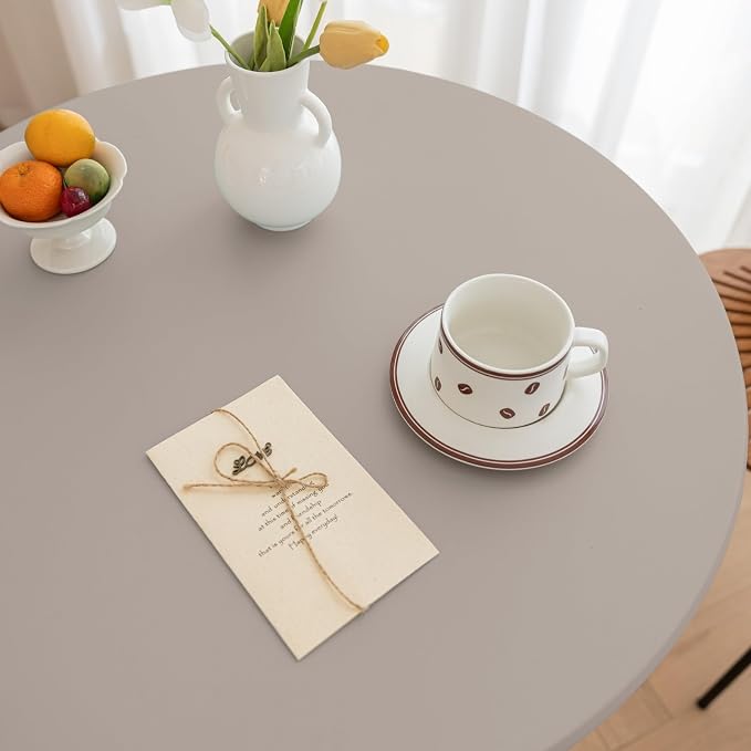 Round Fitted PU Tablecloth - Image 5