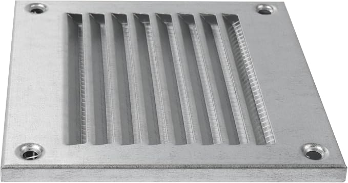 Repa Market 4x4 Inch Air Vent Cover/Galvanized Steel Louvered Grill Cover - Image 9