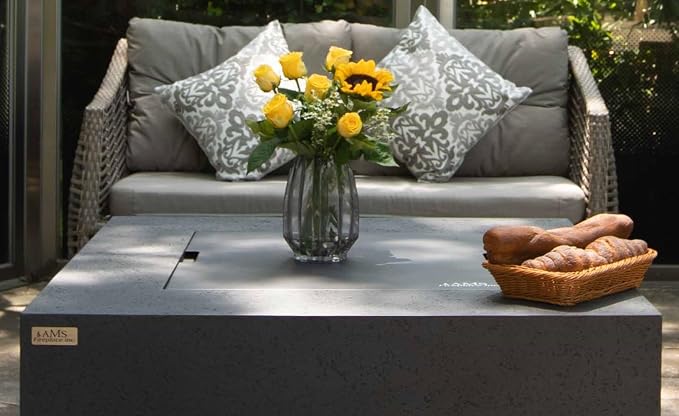 AMS Fireplace | Powder Coated Fire Pit Burner Lid - Image 5