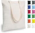TOPDesign 6 | 12 | 24 | 48 | 192 Pack Economical Cotton Tote Bags, Lightweight by TOPDesign