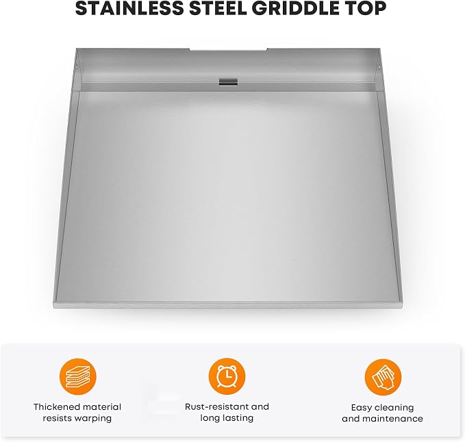 Stanbroil Stainless Steel Flat Top Griddle - Image 3
