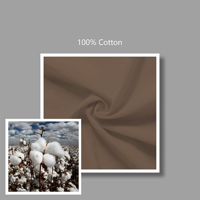 TOPDesign 12-Pack Economical 16"x15" Brown Cotton Tote Bag, Lightweight Medium - Image 7