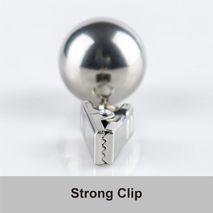 4 Pack Heavy Duty Tablecloth Weights, Rust Proof Stainless Steel Balls - Image 6