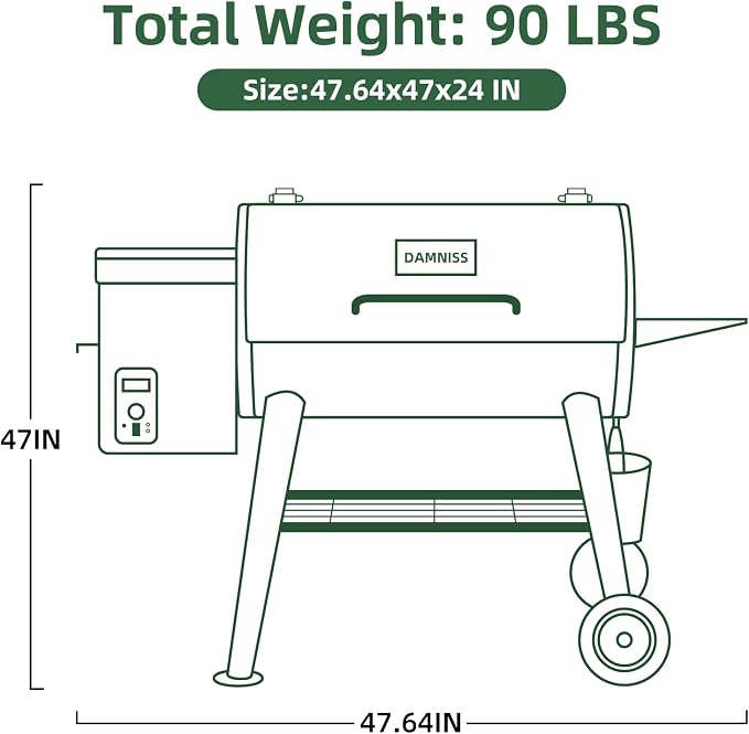 Wood Pellet Smoker BBQ Grill - Image 3