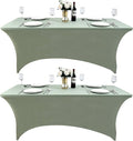 121 2-Pack 6ft Spandex Table Covers by Unknown