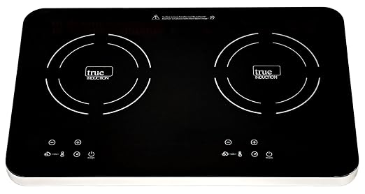 TI-2C 23 inch Portable Dual Induction Glass-Ceramic Cooktop, UL1026 Certified - Image 2