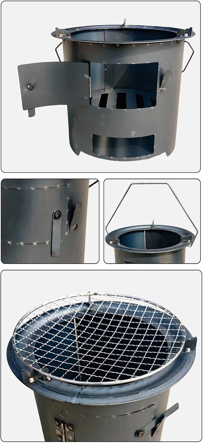 Rocket Stove Camping – Outdoor Wood Burner | Portable Outdoor Cookware - Image 7