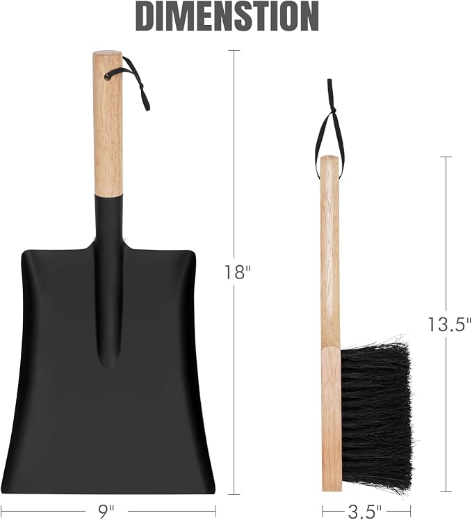 INNO STAGE Ash Shovel and Brush Set - Image 2