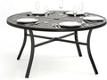 PHI VILLA Outdoor Round Dining Table by PHIVILLAThepioneerofcomfortablehouseholdsupplies