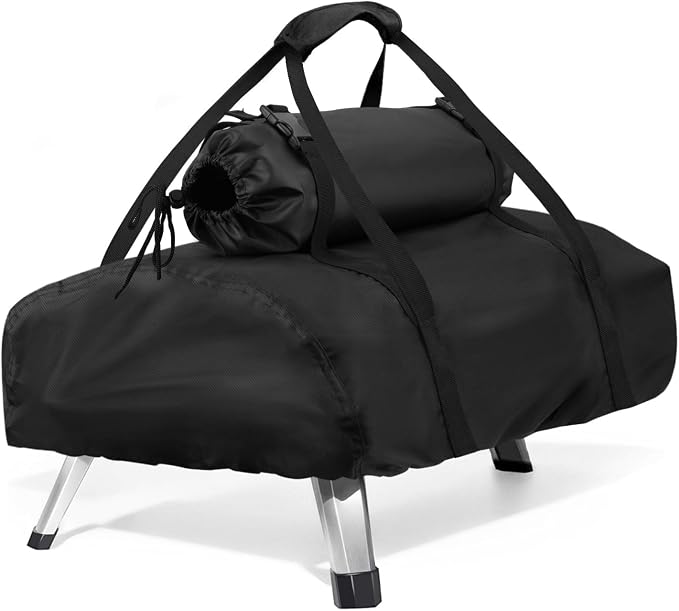 Outdoor Pizza Oven Cover, Waterproof, Fits 12in Rotatable Wood Fired Pizza Oven - Image 9