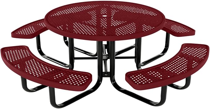 COATEDOUTDOORFURNITURE Heavy-Duty Portable Outdoor Kids Table by CoatedOutdoorFurniture