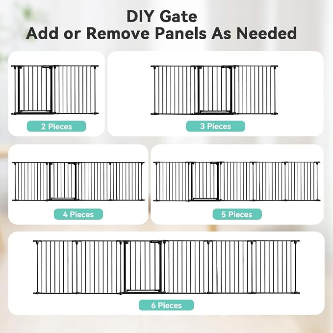 COMOMY 150" Extra Wide Baby Gate - Image 4
