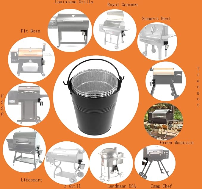 Firsgrill Wood Pellet Grease Bucket Liners - Image 4
