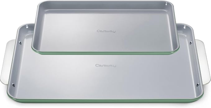 Caraway Non-Stick Ceramic Baking Sheet Duo by Caraway