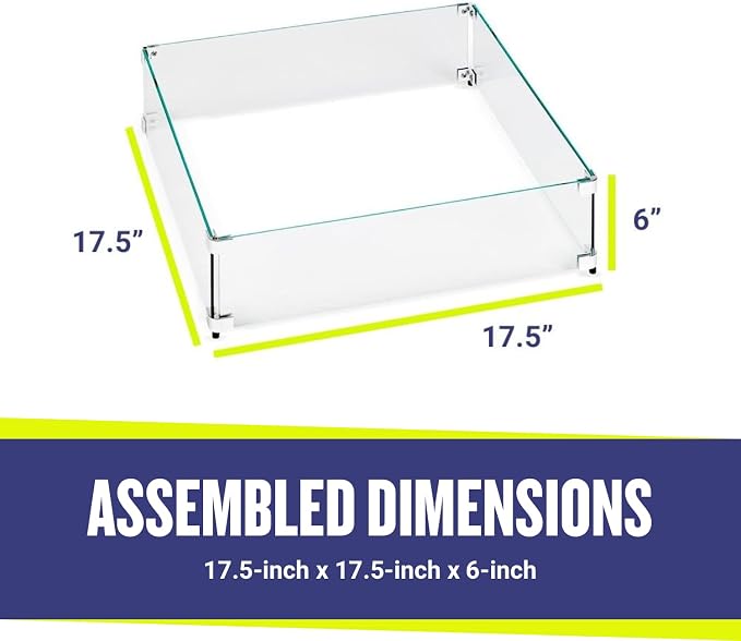 American Fireglass Tempered Glass Flame Guard - Image 4