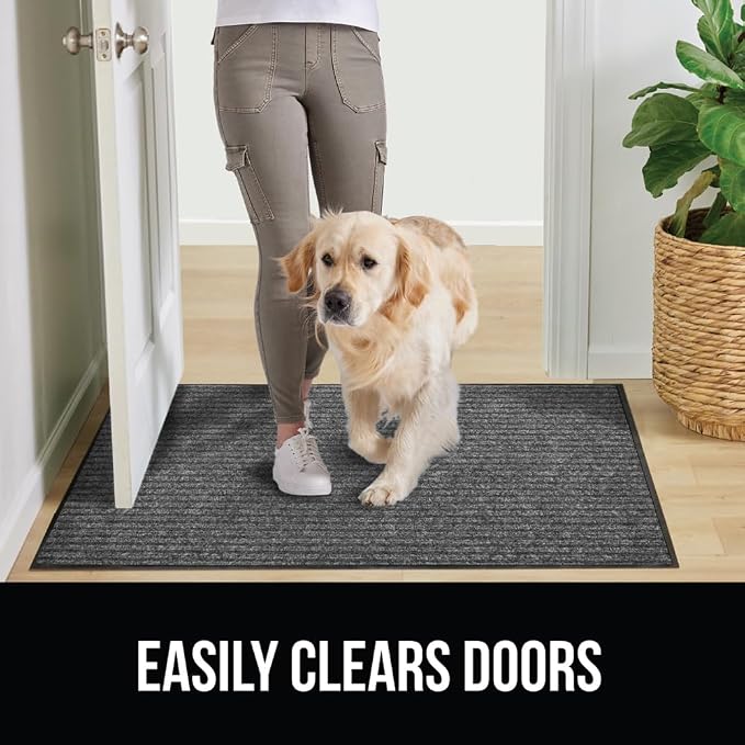 GORILLA GRIP Waterproof Traffic Guard Door Mat, 2 Pack Heavy Duty Entryway Mats - Image 5
