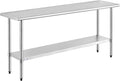 ROCKPOINT Stainless Steel Table by ROCKPOINT