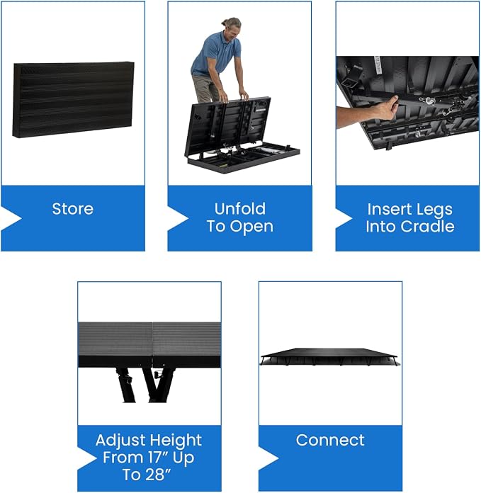 8'x16' MYSTAGE 8 Stage Platform - Image 5
