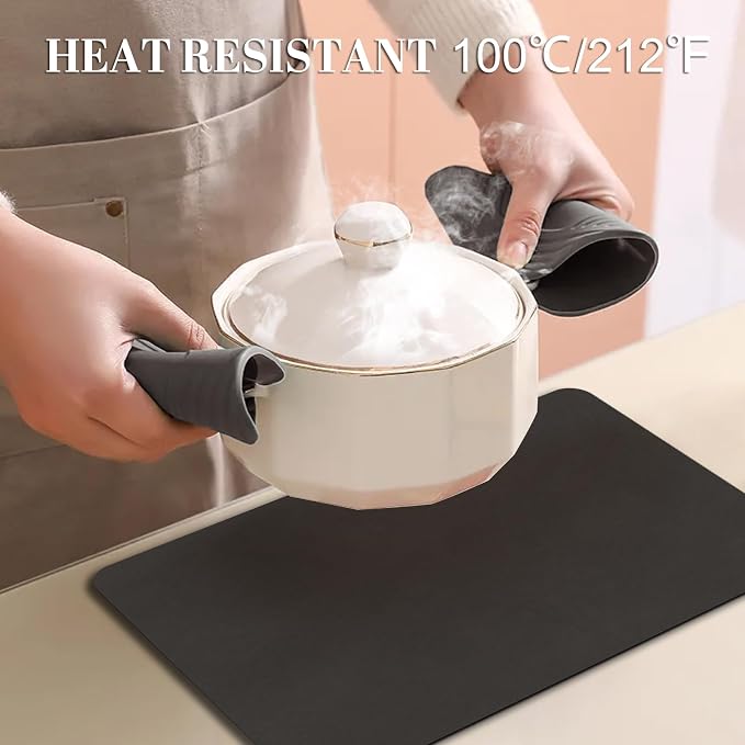 Faux Leather Placemats, Heat-Resistant, Waterproof and Oil-Proof, Reversible - Image 3