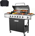 Endark Upgraded 68, 500 BTU 6-Burner Propane Gas Grill by ENDARK