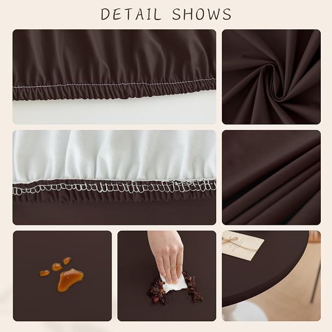 Round Fitted PU Tablecloth - Image 6