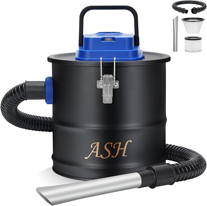 Ash Vacuum Cleaner -2.6 Gallon Fireplace Ash Vac by GoCampDirect