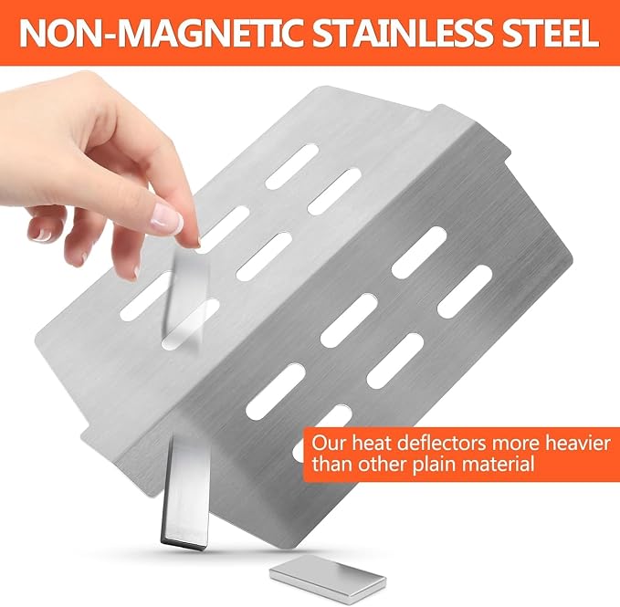 Stainless Steel 7524 Grill Grates & 7621 Flavorizer Bars, 65505 Heat Deflectors - Image 5