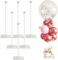 Reusable Acrylic Balloon Stand Kit – Heavy Duty Tabletop Display by lightsfever