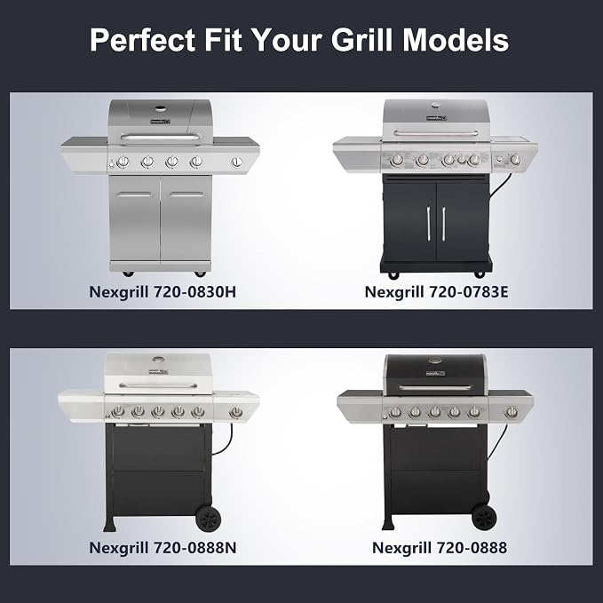 Grill Replacement Parts for Nexgrill 5 Burner 720-0888N, 4 Burner 720-0830H - Image 2