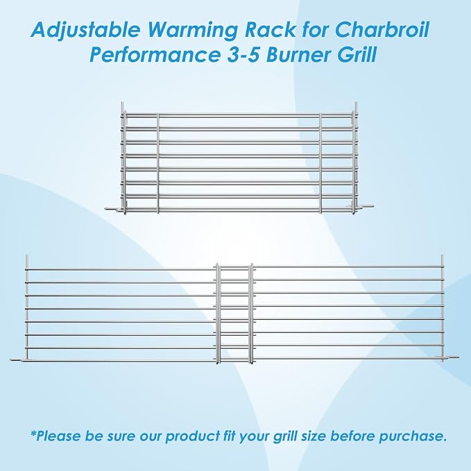Adjustable Warming Rack Grill Parts - Image 5