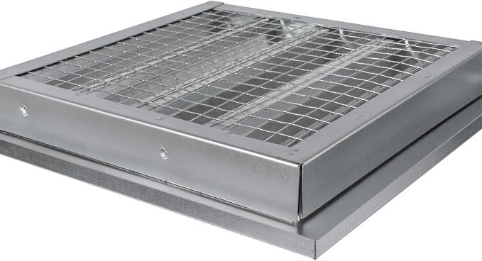 Vent Systems 10" x 10" Inch Galvanized Steel Industrial Air Return Grille - Image 9