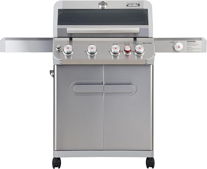 Monument Grills 4+1 Outdoor Barbecue Stainless Steel Propane Gas Grill by MonumentGrills