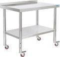 Stainless Steel Table for Prep & Work by KUARBARR