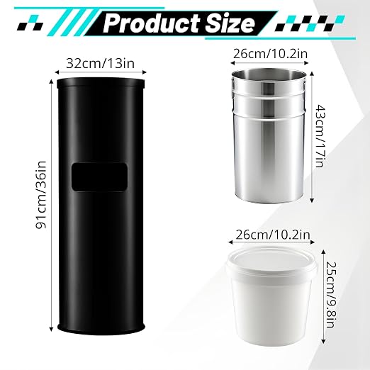 Zonon Stainless Steel Floor Stand Wipe Dispenser - Image 3