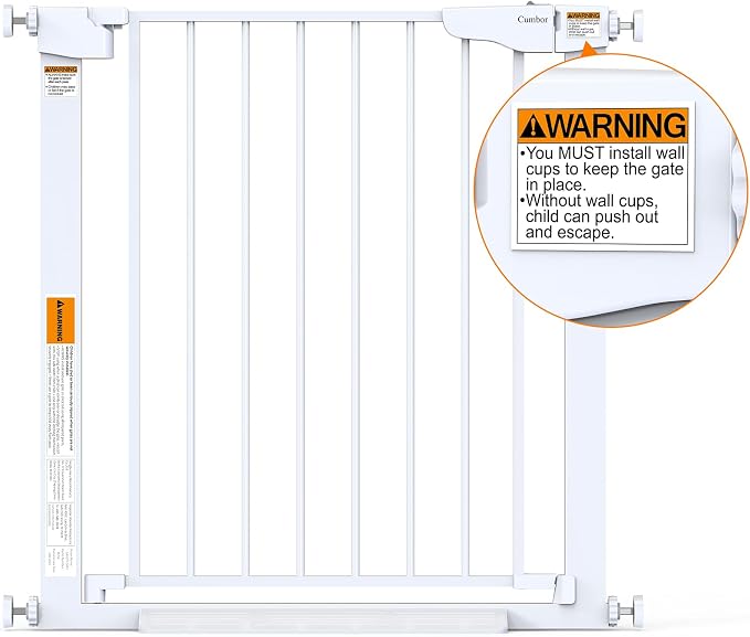 Cumbor 2 Pack 29.7-46" Baby Gate - Image 8