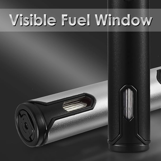 4 Pack Butane Torch Lighter, Urgrette 6-inch Refillable Pen Lighter Pencil - Image 3