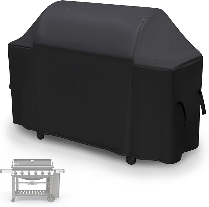 73 Inch Grill Cover for Weber Summit 600 Series Grill, Waterproof Large BBQ by AJinTeby