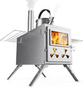 Hot Tent Wood Stove, Portable Camping Wood Burning Stove by Obqer