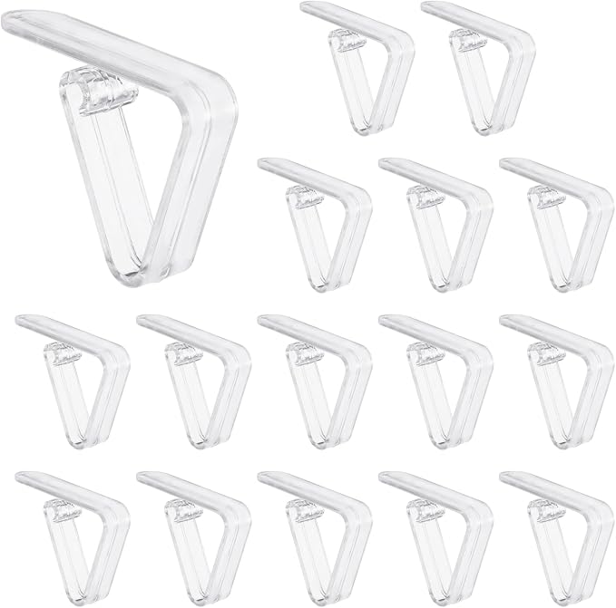 uxcell 16 Pack Plastic Tablecloth Clips, Table Cloth Cover Clamps Windproof by uxcell