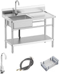 Stainless Steel Utility Sink, Indoor and Outdoor by Unknown
