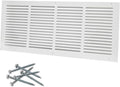 24"W x 10"H Steel Return Air Grille, Air Return Vent Cover by Howeall