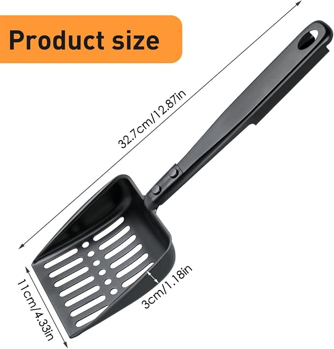 Hollow Out Fireplace Ash Sifter, Hollow Out Fireplace Shovel Metal Coal Ash - Image 6