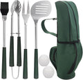 POLIGO 7PCS Golf-Club Style BBQ Tools Set Grilling Tools by POLIGO