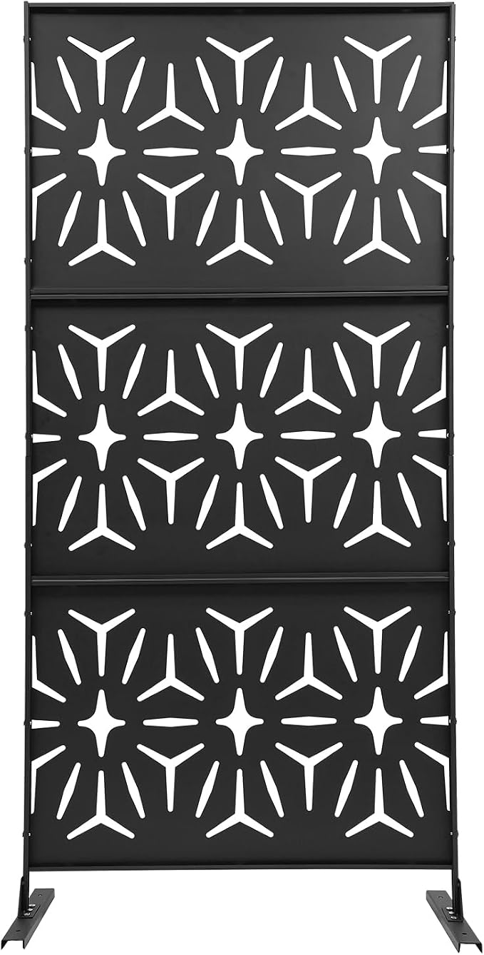 75" H×35" W Decorative Outdoor Privacy Screen by DYRABREST