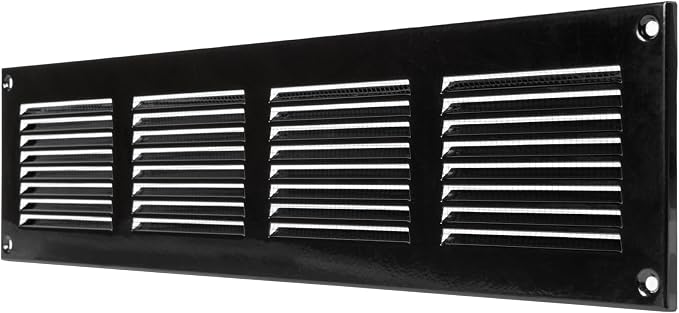 Repa Market 2-Pack Air Vent Cover 16x4 Inch White Galvanized Steel Louvered - Image 7