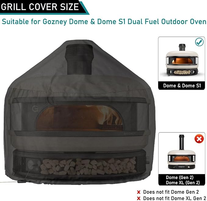 ZJYWSCH Pizza Oven Cover for Gozney Dome Dome S1 Outdoor Pizza Oven Waterproof - Image 2